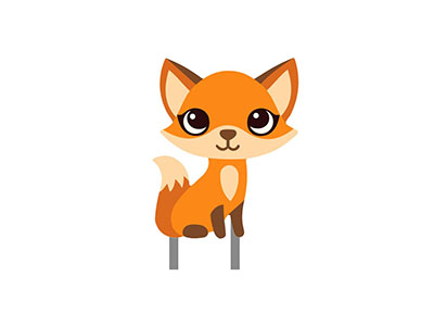 Декоративный элемент «Шалунишка Фокси»