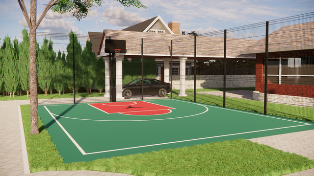 Стритбольная площадка