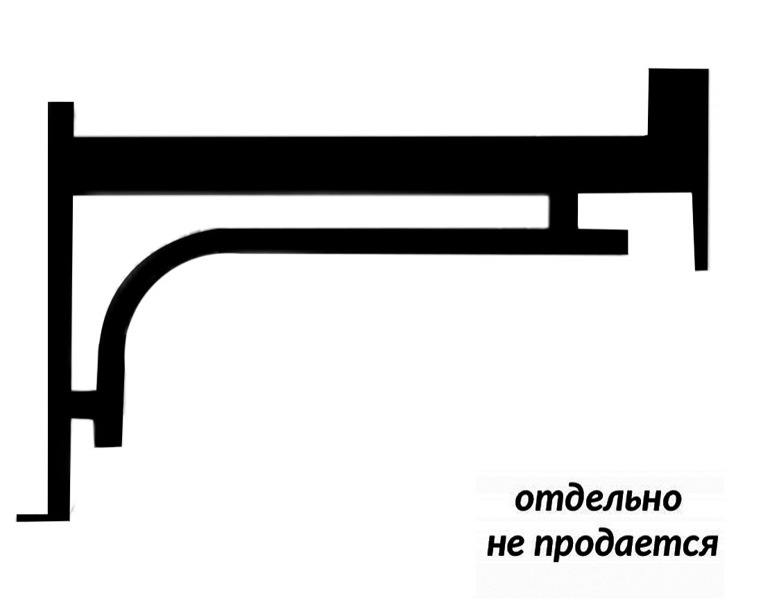 К16-А Кронштейн, труба 20х40х2